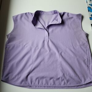 FIGS Women's Lavender Dew XL Rafaela Scrub Top